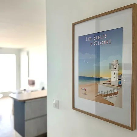 公寓 Refait A Neuf - Superbe Vue Grande Des Sables - 2 Pers