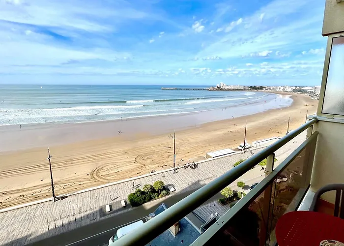 Refait A Neuf - Superbe Vue Grande Des Sables - 2 Pers 公寓 莱萨布勒-多洛讷